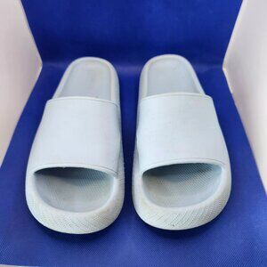 Pillow Slides Anti-Slip Sandals Ultra Soft Cloud Shower Sky Blue US Size 8
